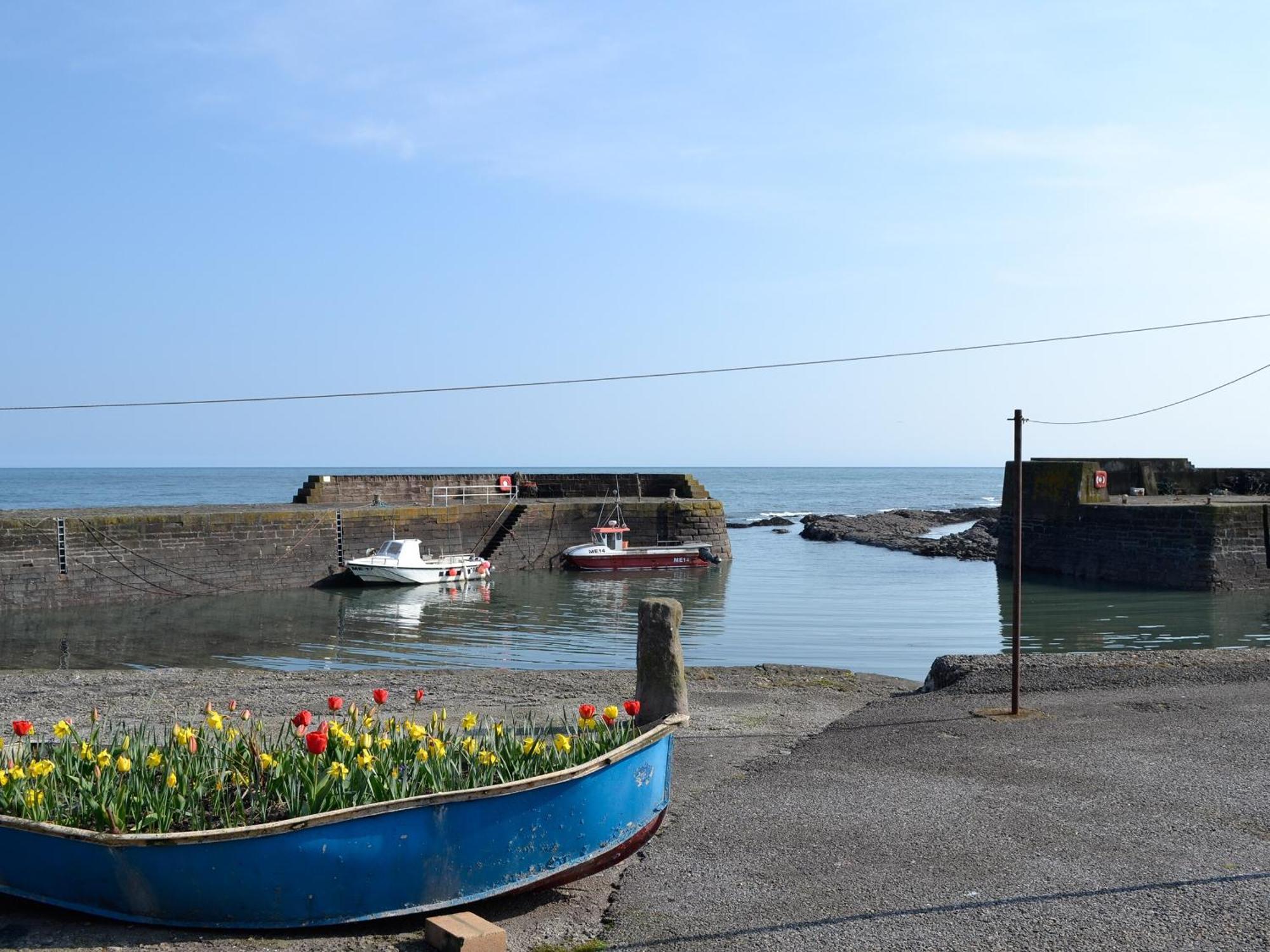 Villa Harbour View Johnshaven Esterno foto